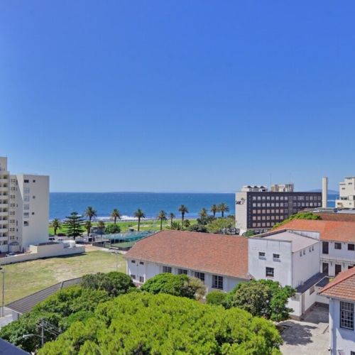 View from the rooftop deck and pool area
