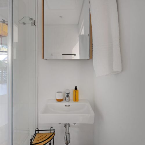 bathroom with shower